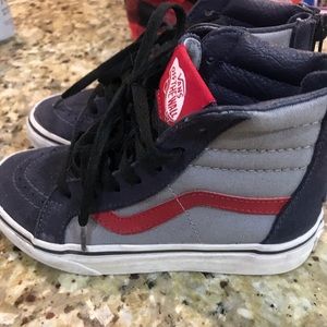 Vans Sk8-Hi Zip (POP) navy maroon
